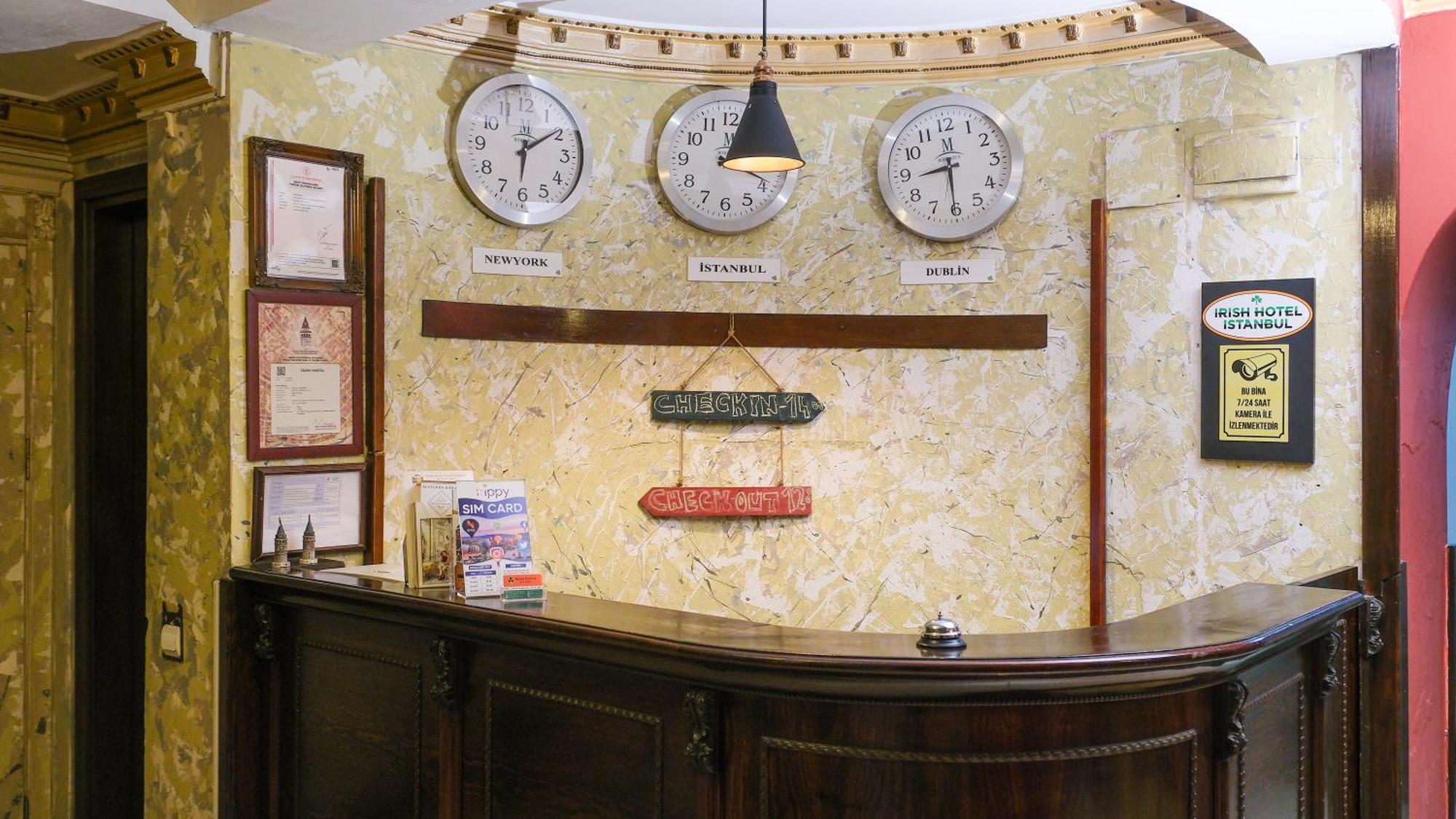 Istanbul Irish Hotel Eksteriør billede
